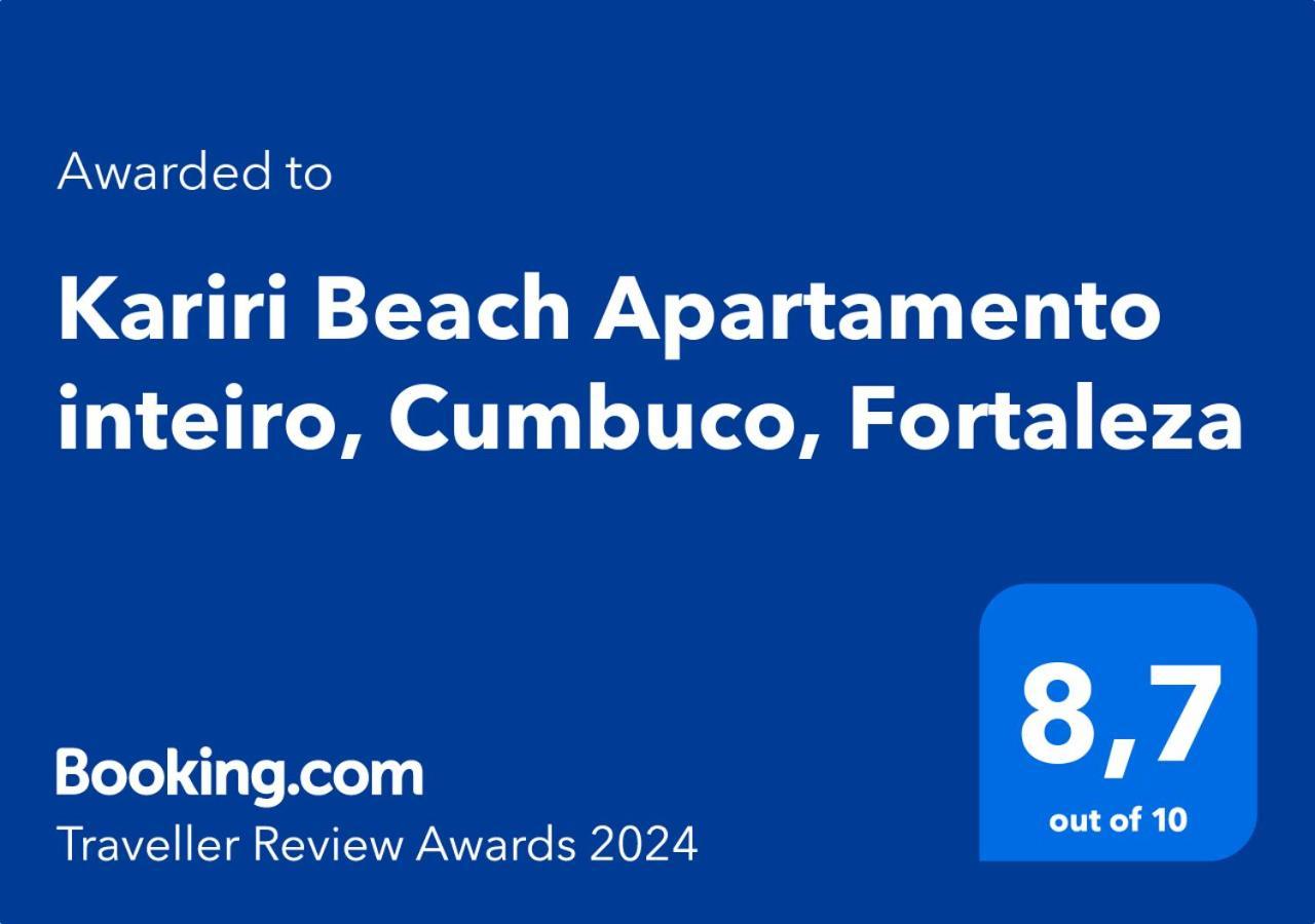 Kariri Beach Apartamento Inteiro, Cumbuco, Fortaleza Екстер'єр фото